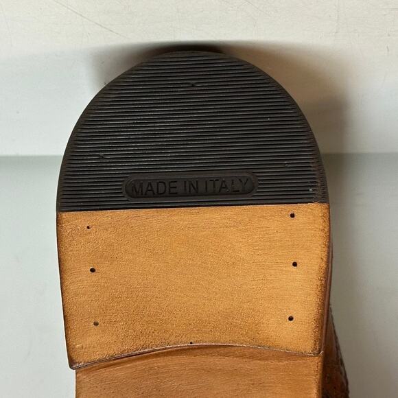 FULLY RESOLED Brunello Cucinelli Brown Wingtip Derby Made in Italy EU 41 US 9 D main image 9